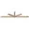 Ekena Millwork Kennewick Smooth Timber Gable Bracket, Douglas Fir, 96"W x 24"H x 3 1/2"D x 3 1/2"F, 6/12 Pitch GBW096X24X0404KEN00SDF - alternate 3